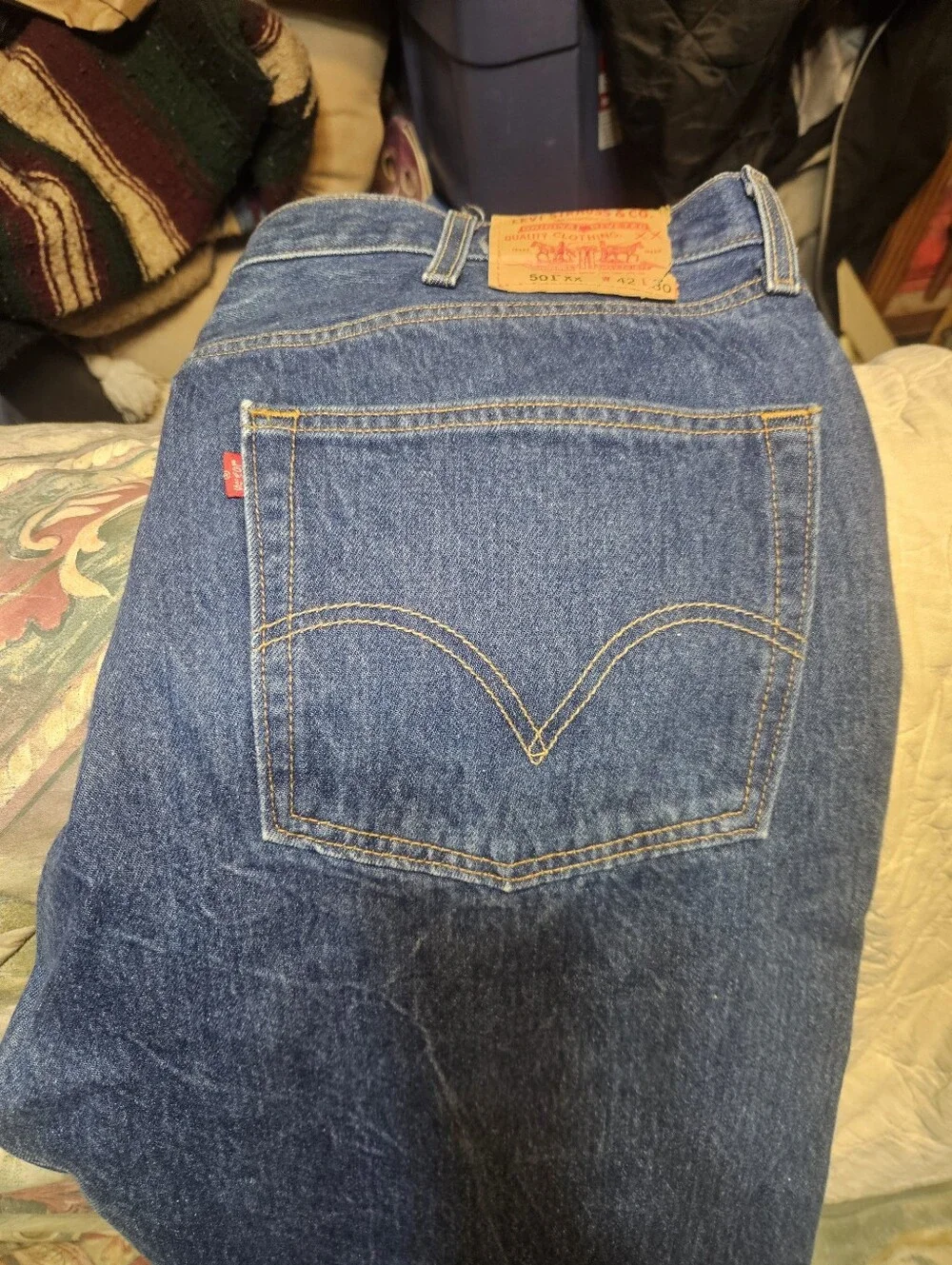 Mens 501 Levis Button Fly Estate Item